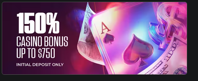 MyBookie 150% Casino Bonus up to $750